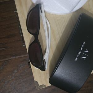 Armani Exchange Black Sunglasses